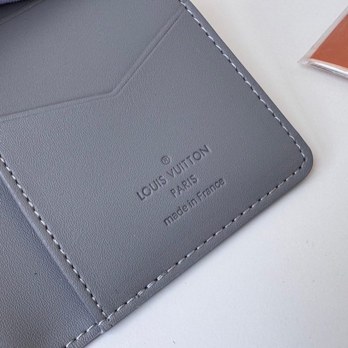 LOUIS VUITTON ポケット オーガナイザー モノグラム シャドウ レザー メンズ 8×11×1cm
