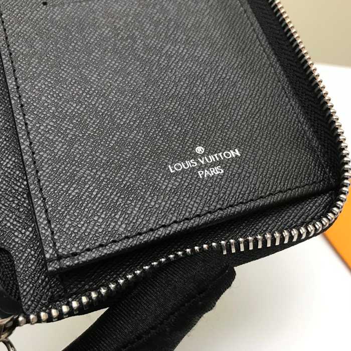 LOUIS VUITTON ジッピー ウォレット タイガレザー メンズ 10×20×2cm