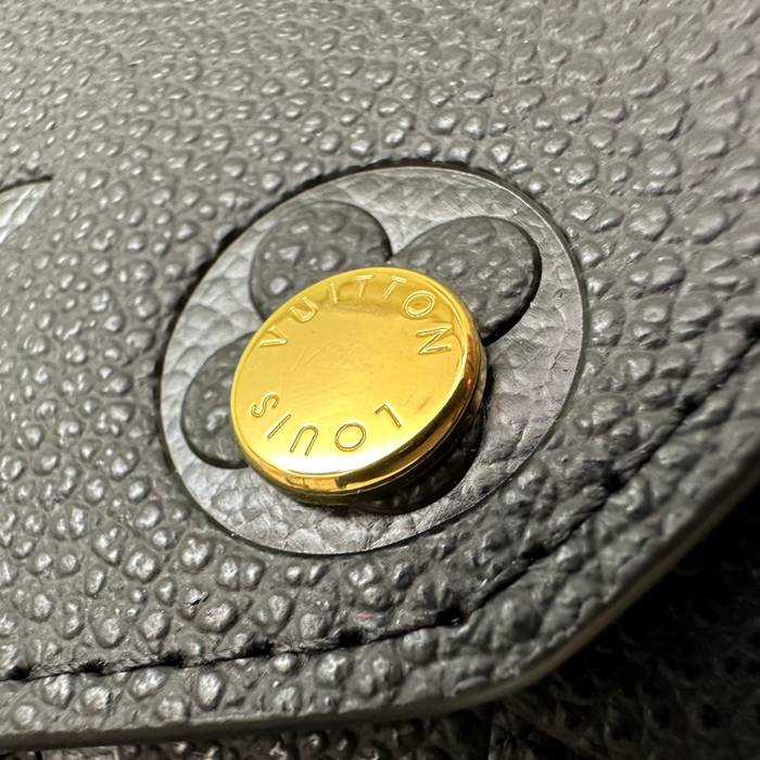 LOUIS VUITTON サラ ウォレット モノグラム アンプラント レザー レディース 19×10.5×2cm
