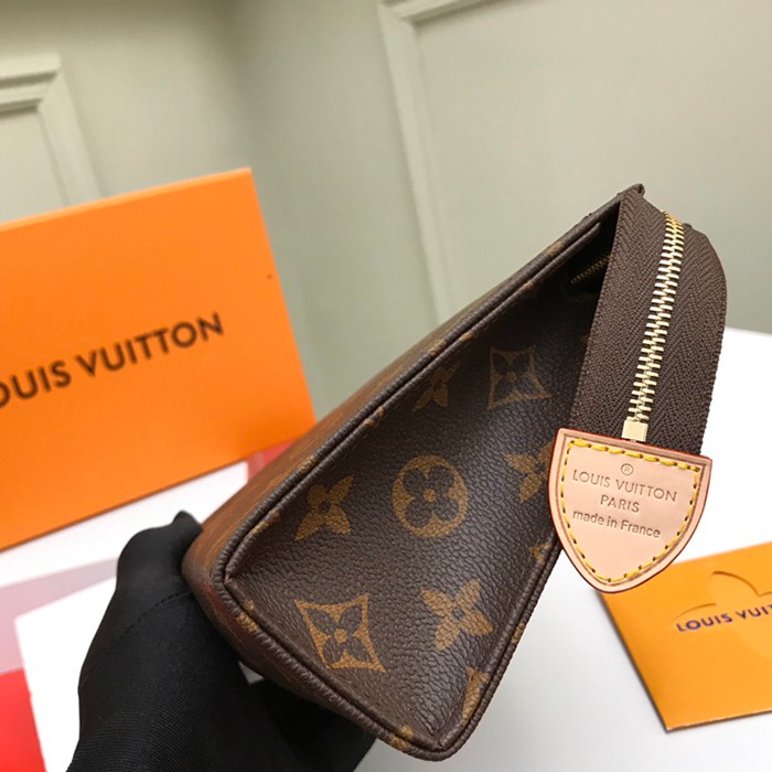 LOUIS VUITTON 化粧ポーチ ミディアム モノグラム キャンバス レディース 19×15×6cm