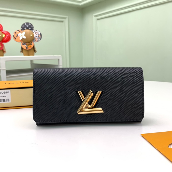 LOUIS VUITTON ツイスト ウォレット エピレザー レディース 19×10.5×2.5cm LOUIS VUITTON ツイスト ウォレット エピレザー レディース 19×10.5×2.5cm