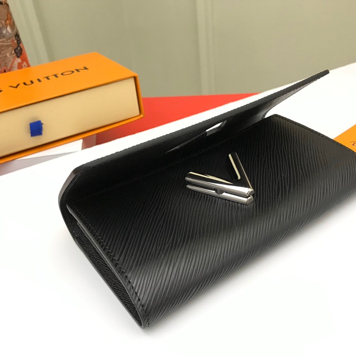 LOUIS VUITTON ツイスト ウォレット エピレザー レディース 19×10.5×2.5cm