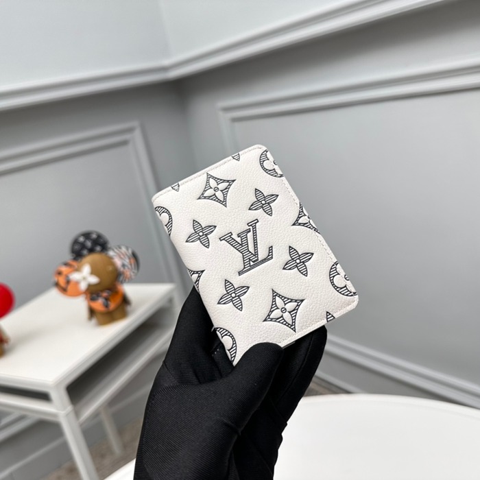 LOUIS VUITTON ポケット オーガナイザー モノグラム シャドウ レザー メンズ 7.5×11.1×1cm LOUIS VUITTON ポケット オーガナイザー モノグラム シャドウ レザー メンズ 7.5×11.1×1cm