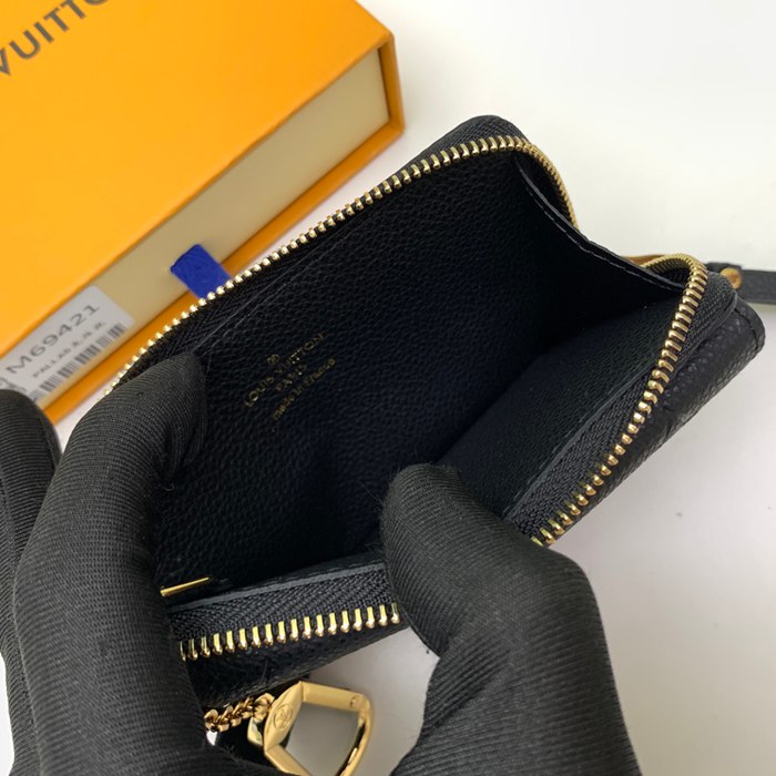 LOUIS VUITTON レクト ヴェルソ カードケース モノグラム アンプラント レザー レディース 13×9.5×2.5cm