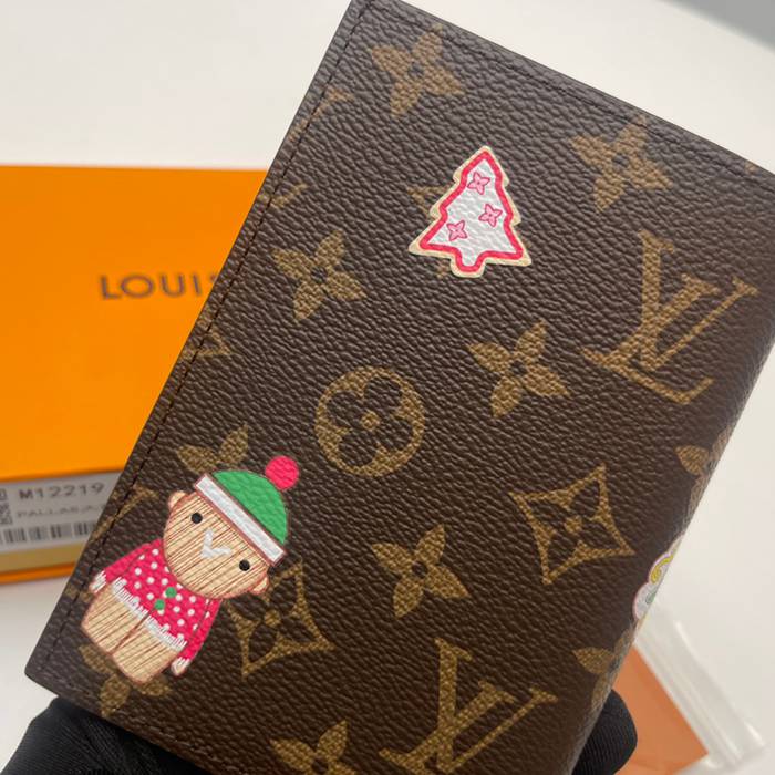 LOUIS VUITTON パスポートケース モノグラム キャンバス レディース 10×14×2.5cm