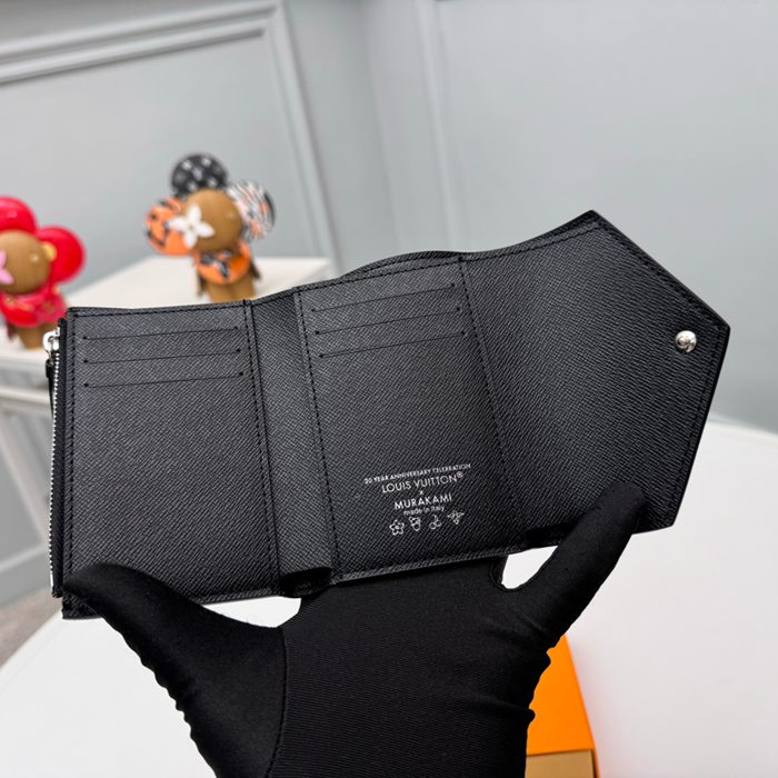 LOUIS VUITTON ヴィクトリーヌ ウォレット モノグラム マルチカラー レディース 12×9.5×2.5cm