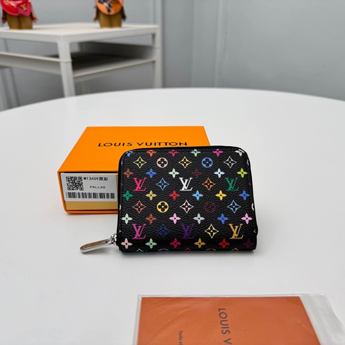 LOUIS VUITTON ジッピー コインパース モノグラム マルチカラー レディース 11×8.5×2cm