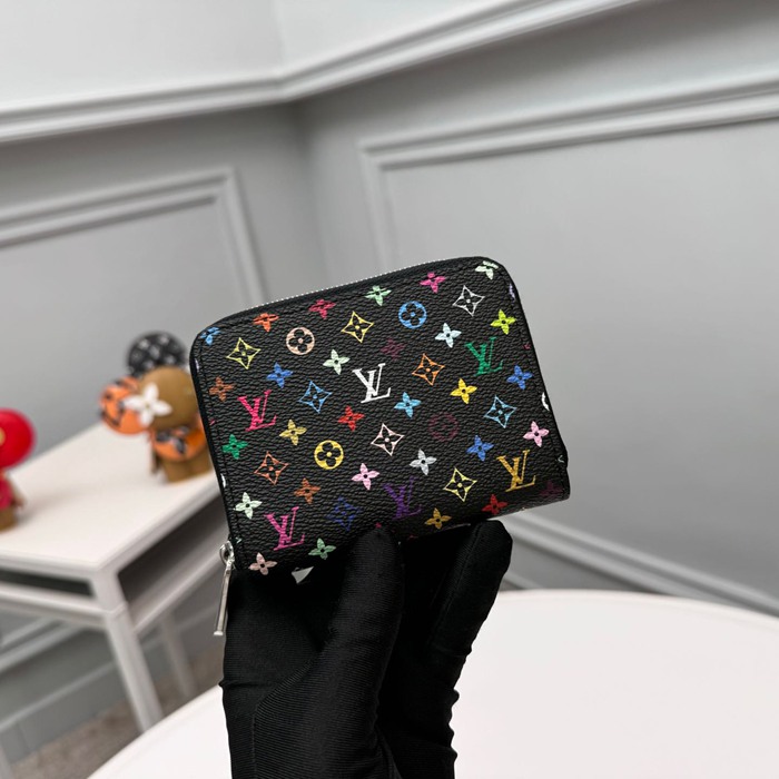 LOUIS VUITTON ジッピー コインパース モノグラム マルチカラー レディース 11×8.5×2cm