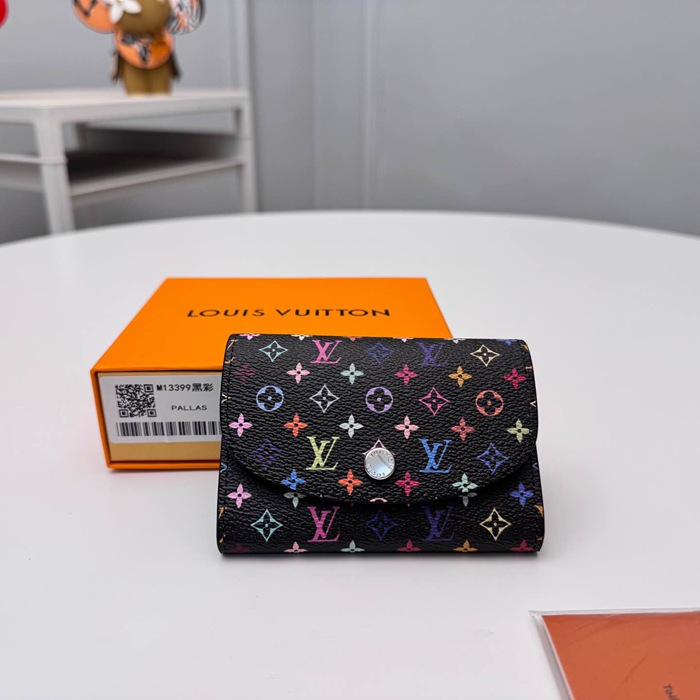 LOUIS VUITTON ロザリー コインパース モノグラム マルチカラー レディース 8×11×2.5cm LOUIS VUITTON ロザリー コインパース モノグラム マルチカラー レディース 8×11×2.5cm
