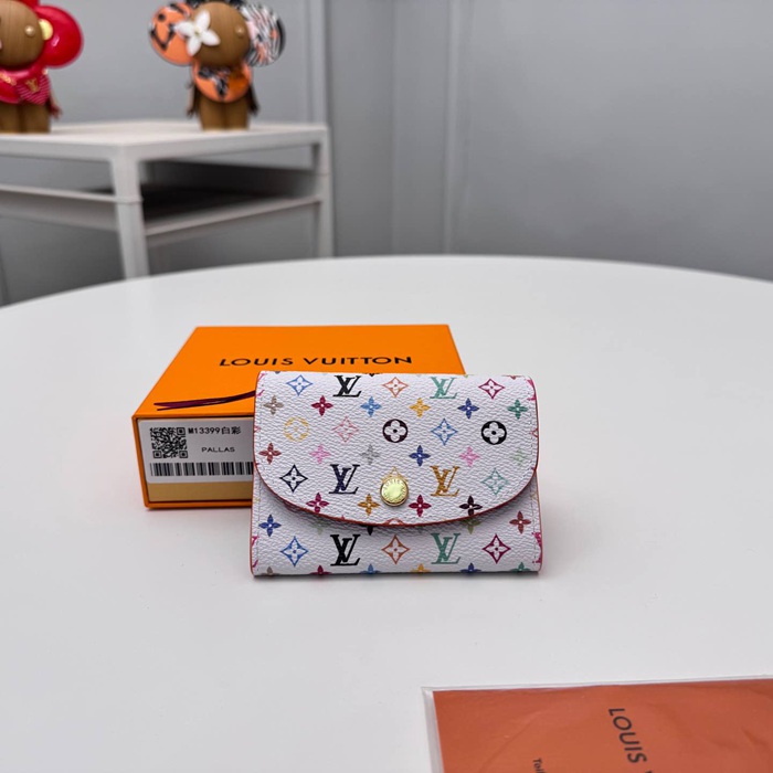 LOUIS VUITTON ロザリー コインパース モノグラム マルチカラー レディース 8×11×2.5cm
