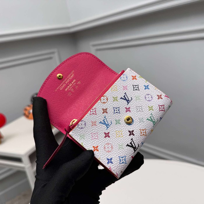 LOUIS VUITTON ロザリー コインパース モノグラム マルチカラー レディース 8×11×2.5cm