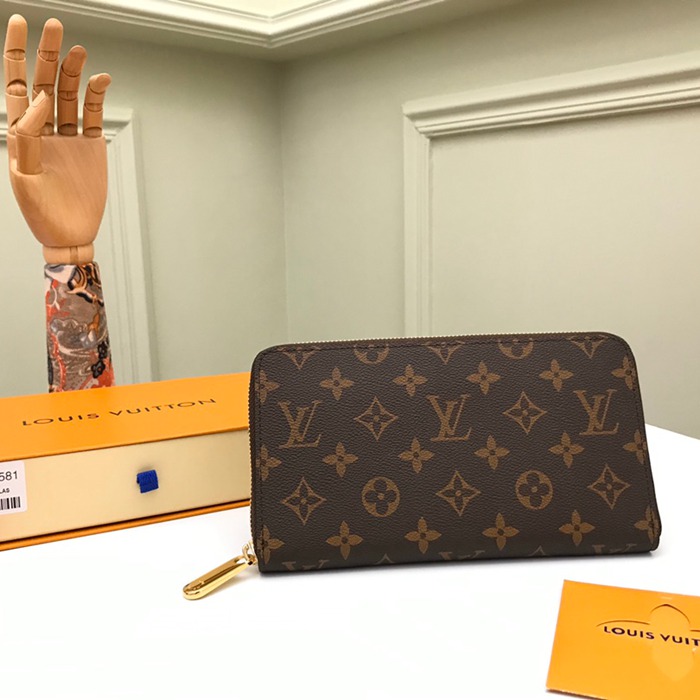 LOUIS VUITTON ジッピー オーガナイザー モノグラム キャンバス メンズ 21×12cm LOUIS VUITTON ジッピー オーガナイザー モノグラム キャンバス メンズ 21×12cm
