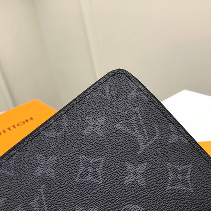 LOUIS VUITTON ジッピー オーガナイザー モノグラム エクリプス メンズ 21×12cm