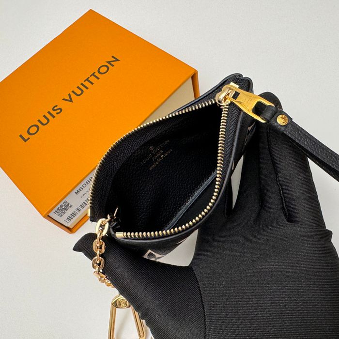 LOUIS VUITTON キーケース モノグラム アンプラント レザー レディース 12×7×1.5cm