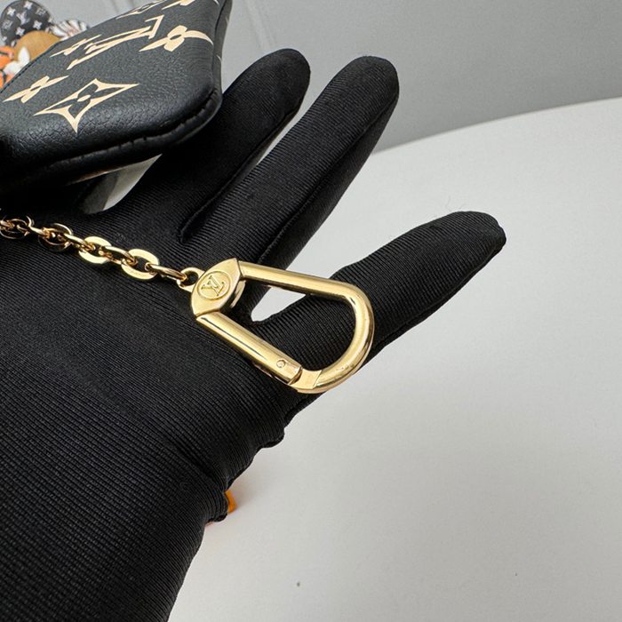 LOUIS VUITTON キーケース モノグラム アンプラント レザー レディース 12×7×1.5cm