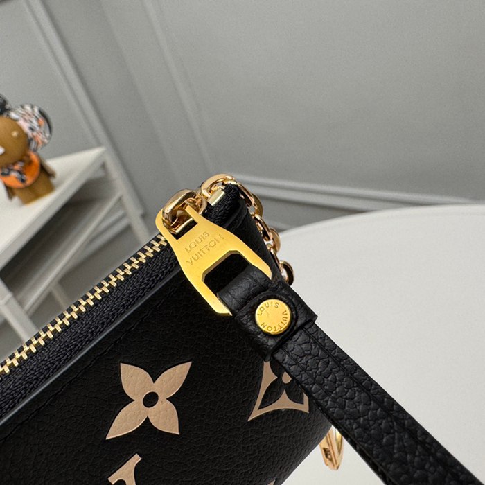 LOUIS VUITTON キーケース モノグラム アンプラント レザー レディース 12×7×1.5cm