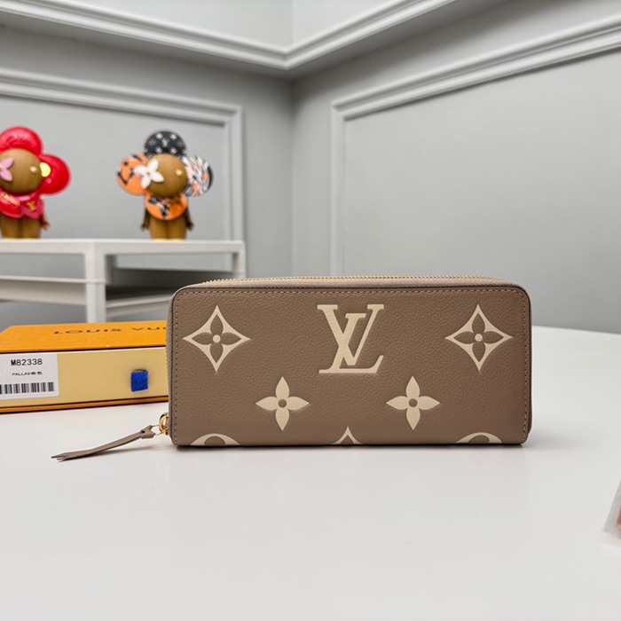 LOUIS VUITTON クレマンス ウォレット モノグラム アンプラント レザー レディース 20×9×2cm LOUIS VUITTON クレマンス ウォレット モノグラム アンプラント レザー レディース 20×9×2cm