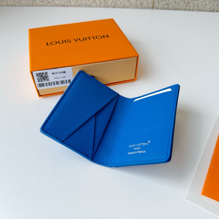 LOUIS VUITTON オーガナイザー ド ポッシュ モノグラム キャンバス メンズ 5×11.1×1cm