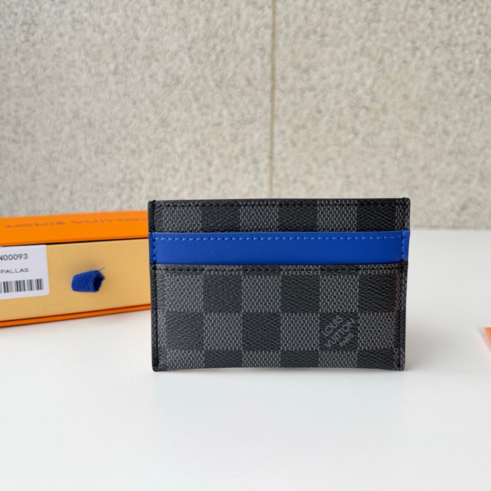LOUIS VUITTON ダブルカードケース ダミエ グラフィット メンズ 11×7×1.5cm LOUIS VUITTON ダブルカードケース ダミエ グラフィット メンズ 11×7×1.5cm