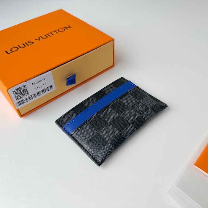 LOUIS VUITTON ダブルカードケース ダミエ グラフィット メンズ 11×7×1.5cm