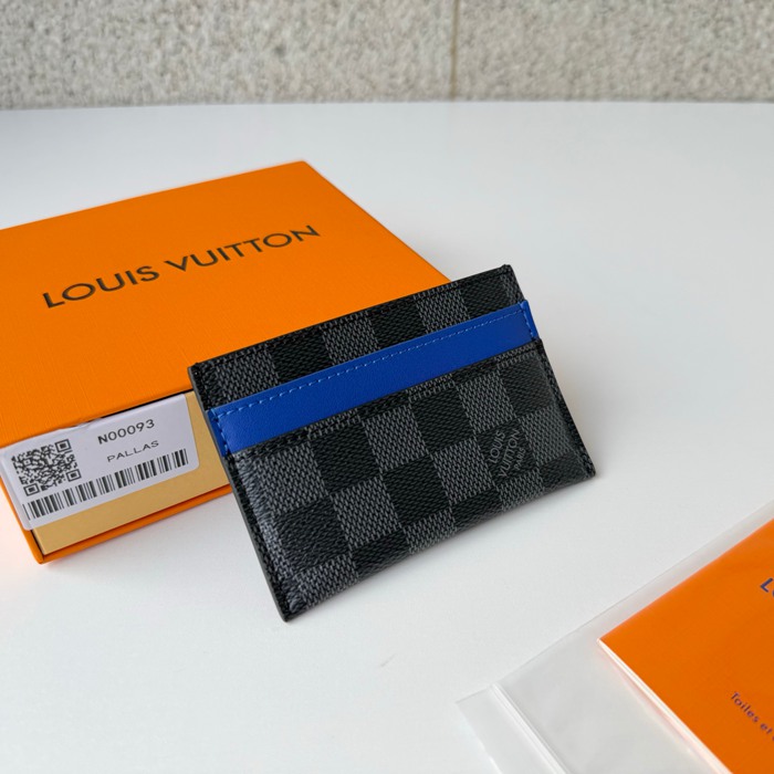 LOUIS VUITTON ダブルカードケース ダミエ グラフィット メンズ 11×7×1.5cm