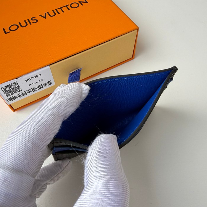 LOUIS VUITTON ダブルカードケース ダミエ グラフィット メンズ 11×7×1.5cm