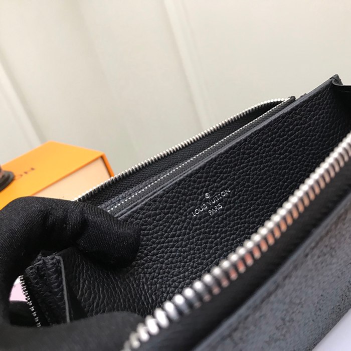 LOUIS VUITTON ジッピー ウォレット マヒナレザー レディース 19.5×10.5×2.5cm