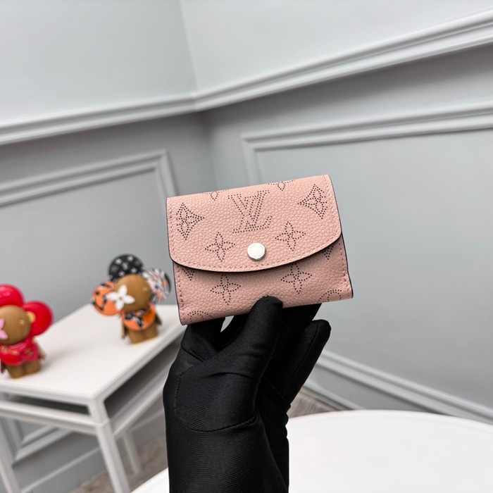 LOUIS VUITTON アイリス XS ウォレット マヒナレザー レディース 9.8×7.8×1cm