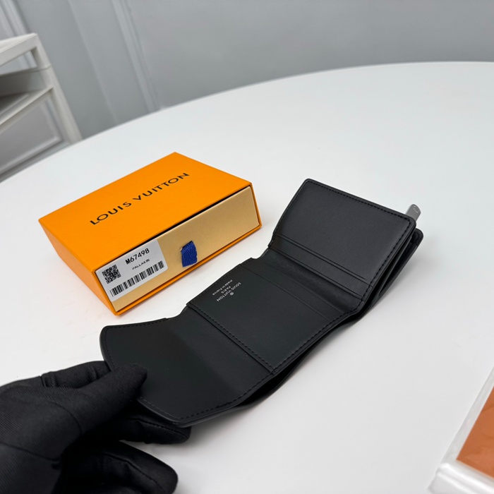 LOUIS VUITTON アイリス XS ウォレット マヒナレザー レディース 9.8×7.8×1cm