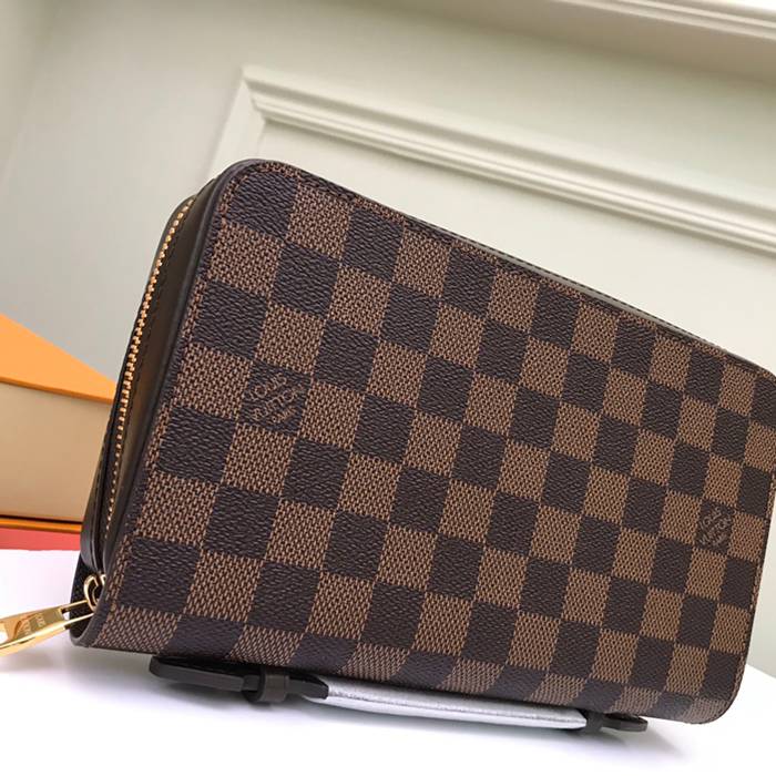 LOUIS VUITTON ジッピー XL ウォレット ダミエ グラフィット メンズ 22×12×4cm