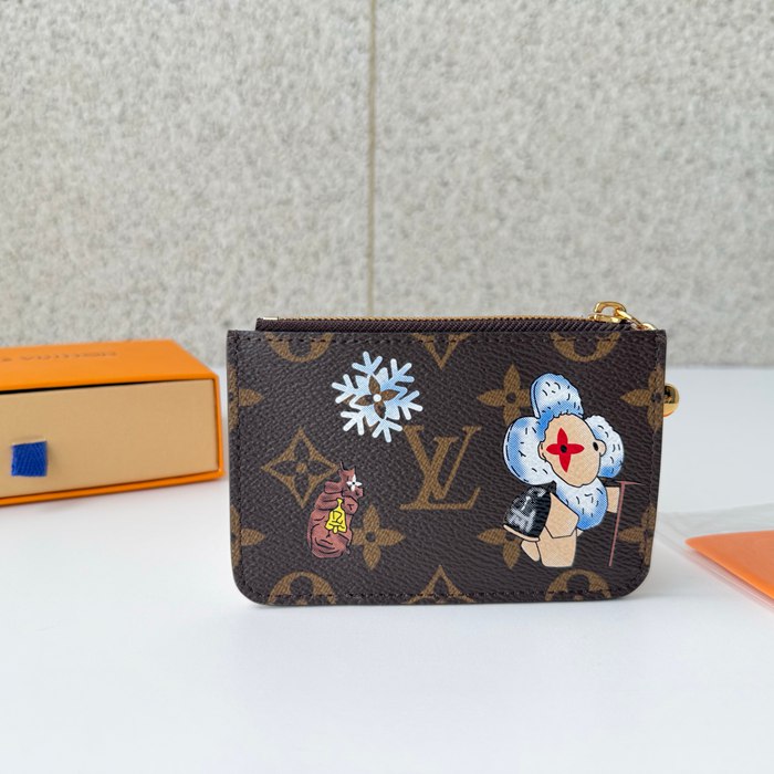 LOUIS VUITTON ロミー カードケース モノグラム キャンバス レディース 12×8×0.8cm