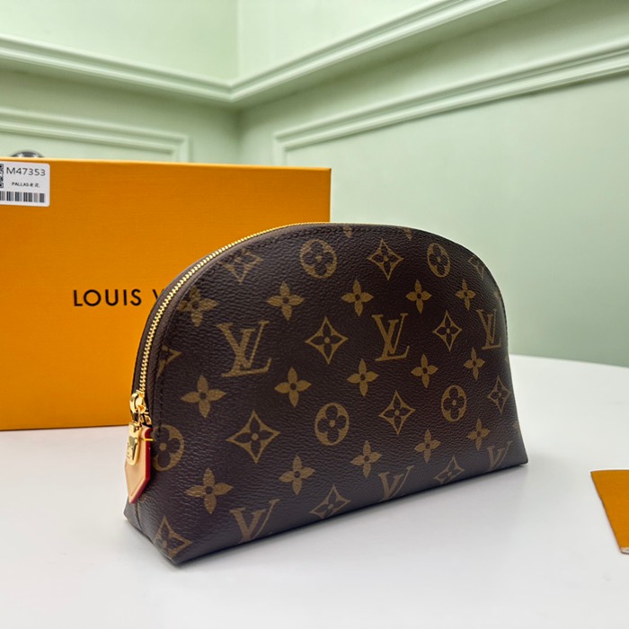 LOUIS VUITTON 化粧ポーチ ラージ モノグラム キャンバス レディース 24×17×6cm