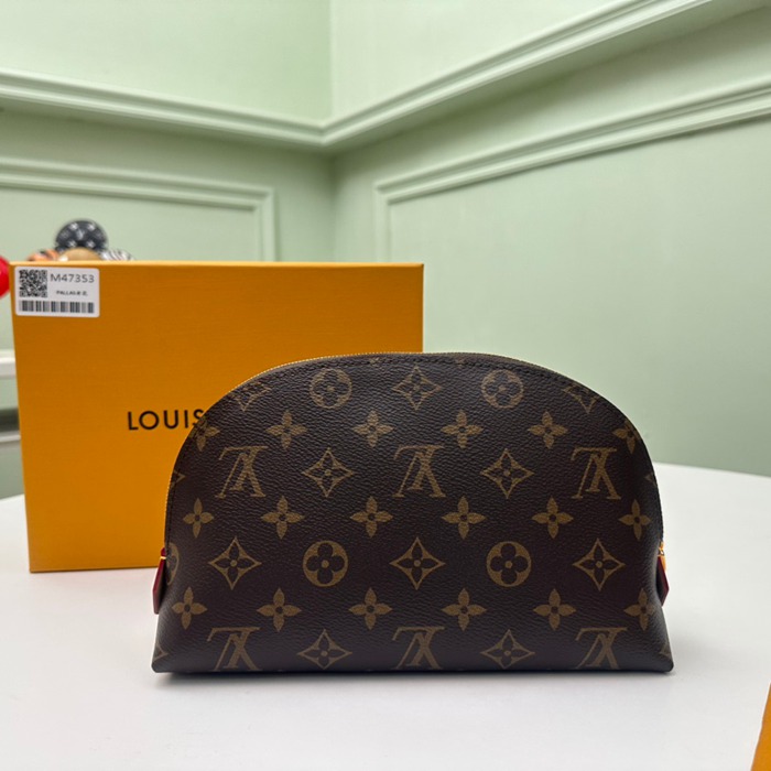 LOUIS VUITTON 化粧ポーチ ラージ モノグラム キャンバス レディース 24×17×6cm