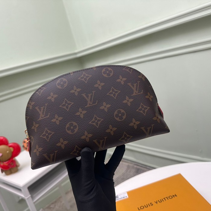 LOUIS VUITTON 化粧ポーチ ラージ モノグラム キャンバス レディース 24×17×6cm