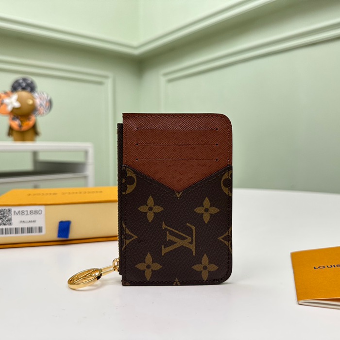 LOUIS VUITTON ロミー カードケース モノグラム キャンバス レディース 12×8×0.8cm