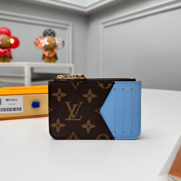 LOUIS VUITTON ロミー カードケース モノグラム キャンバス レディース 12×8×0.8cm