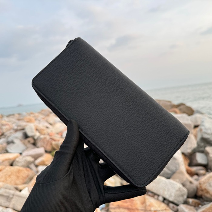 LOUIS VUITTON ジッピー ウォレット LVアエログラム レザー メンズ 10×20×2cm