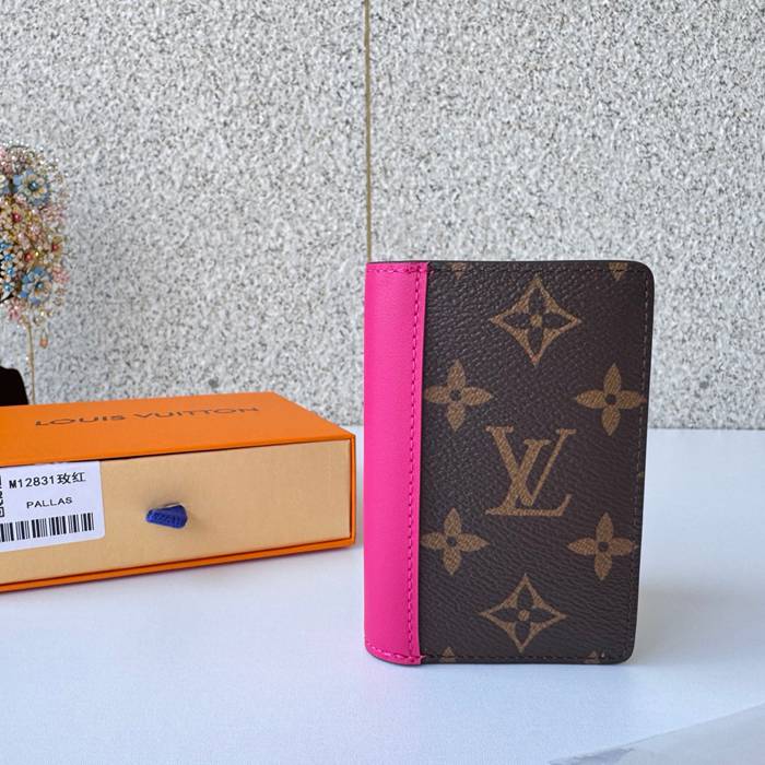 LOUIS VUITTON オーガナイザー ド ポッシュ モノグラム マカサル レディース 7.5×11.1×1cm LOUIS VUITTON オーガナイザー ド ポッシュ モノグラム マカサル レディース 7.5×11.1×1cm
