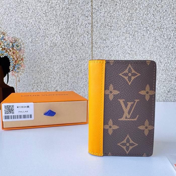 LOUIS VUITTON オーガナイザー ド ポッシュ モノグラム マカサル レディース 7.5×11.1×1cm LOUIS VUITTON オーガナイザー ド ポッシュ モノグラム マカサル レディース 7.5×11.1×1cm