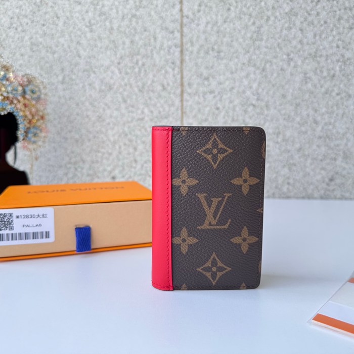 LOUIS VUITTON オーガナイザー ド ポッシュ モノグラム マカサル レディース 7.5×11.1×1cm LOUIS VUITTON オーガナイザー ド ポッシュ モノグラム マカサル レディース 7.5×11.1×1cm