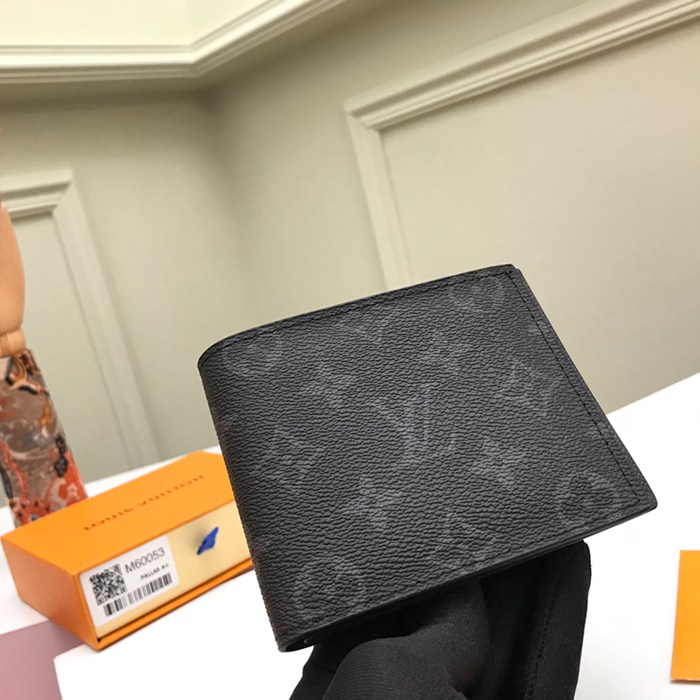 LOUIS VUITTON アメリゴ ウォレット モノグラム エクリプス メンズ 11.5×9.5cm
