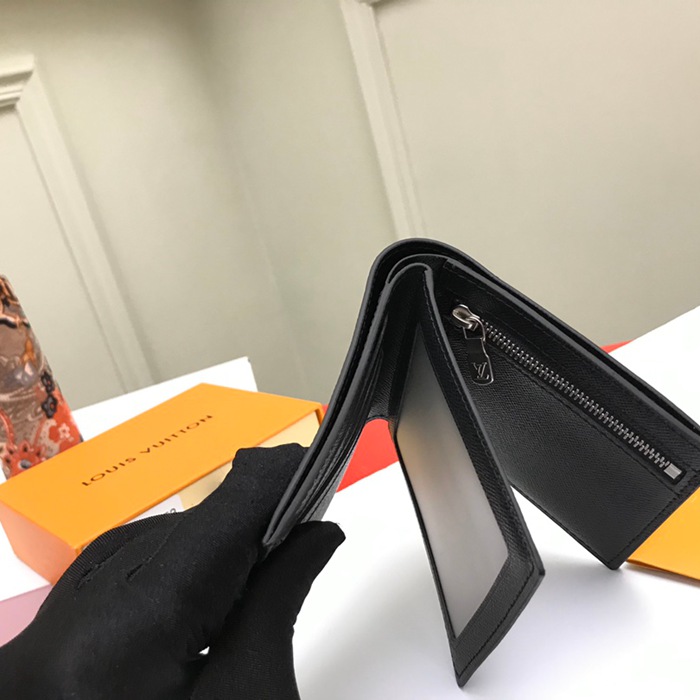 LOUIS VUITTON アメリゴ ウォレット モノグラム エクリプス メンズ 11.5×9.5cm