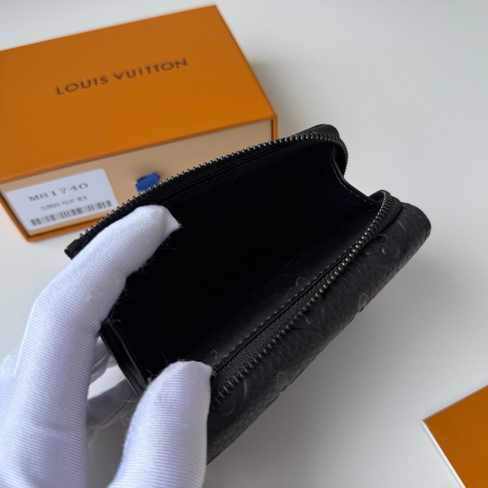 LOUIS VUITTON ポルトフォイユ パイロット カーフレザー メンズ 11×8.5×2cm