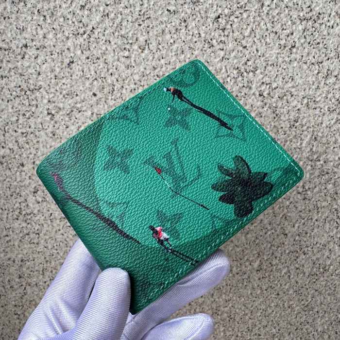 LOUIS VUITTON スレンダー ウォレット モノグラム キャンバス メンズ 11×8.5×2cm