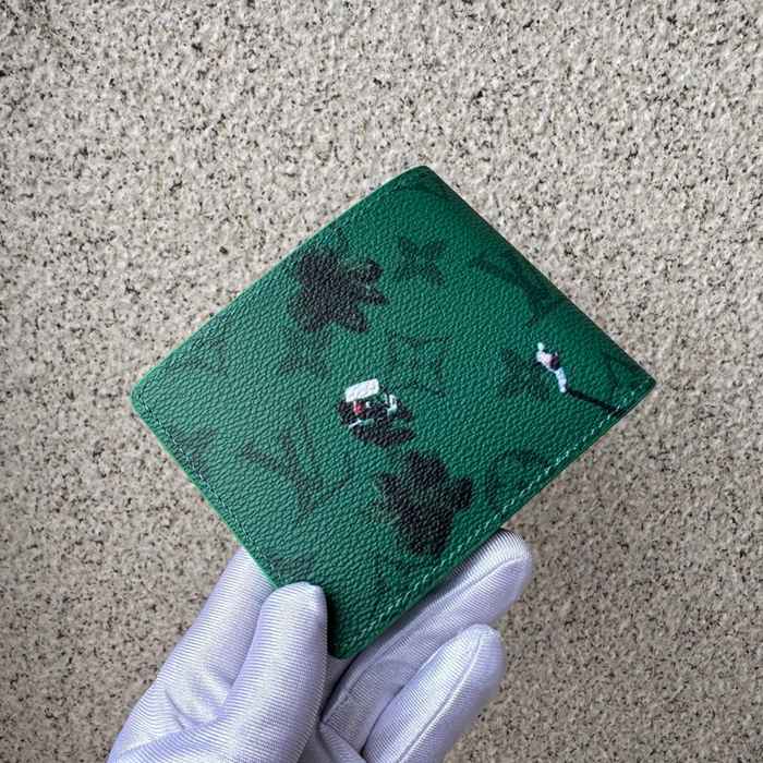LOUIS VUITTON スレンダー ウォレット モノグラム キャンバス メンズ 11×8.5×2cm
