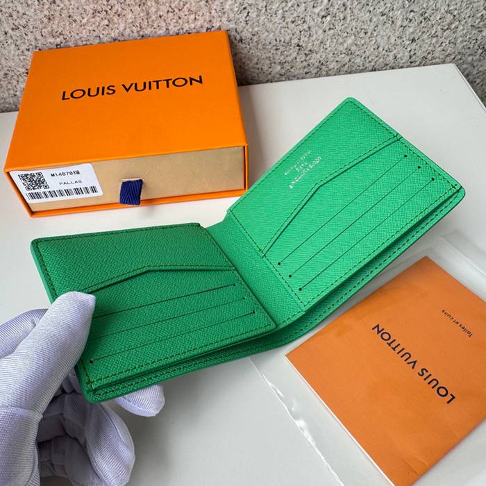 LOUIS VUITTON スレンダー ウォレット モノグラム キャンバス メンズ 11×8.5×2cm