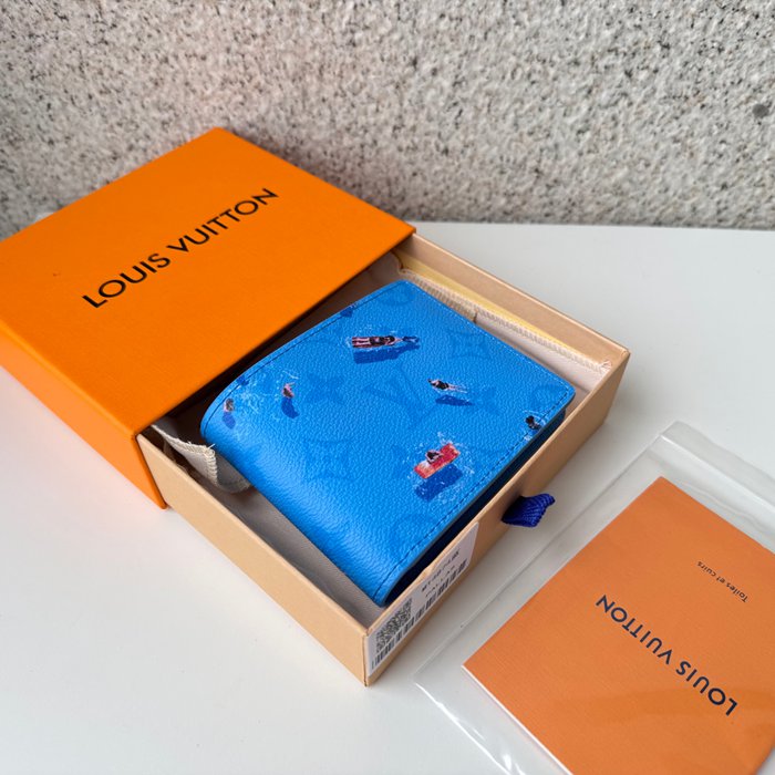 LOUIS VUITTON スレンダー ウォレット モノグラム キャンバス メンズ 11×8.5×2cm