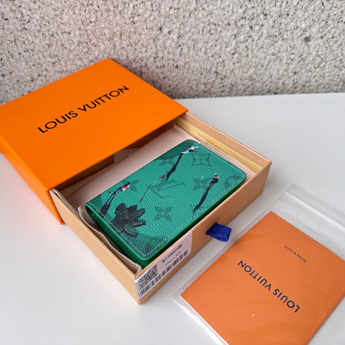 LOUIS VUITTON オーガナイザー ド ポッシュ モノグラム メンズ 7.5×11.1×1cm