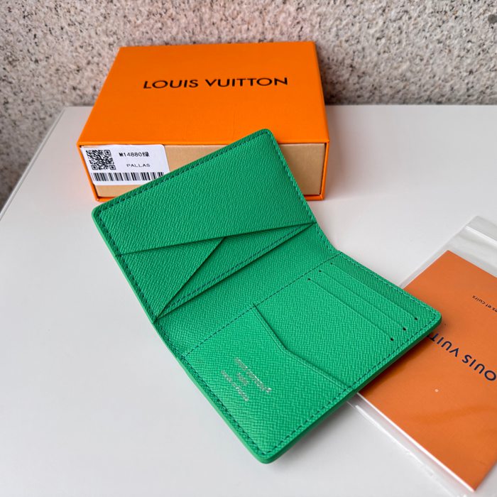 LOUIS VUITTON オーガナイザー ド ポッシュ モノグラム メンズ 7.5×11.1×1cm