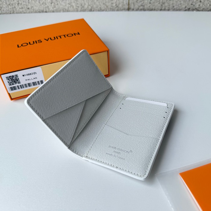 LOUIS VUITTON オーガナイザー ド ポッシュ モノグラム メンズ 7.5×11.1×1cm